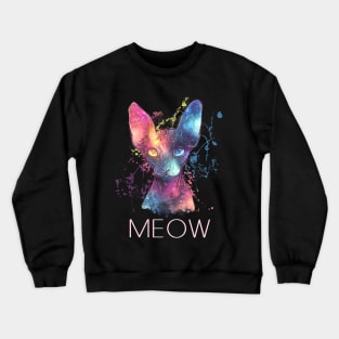 Meow Crewneck Sweatshirt